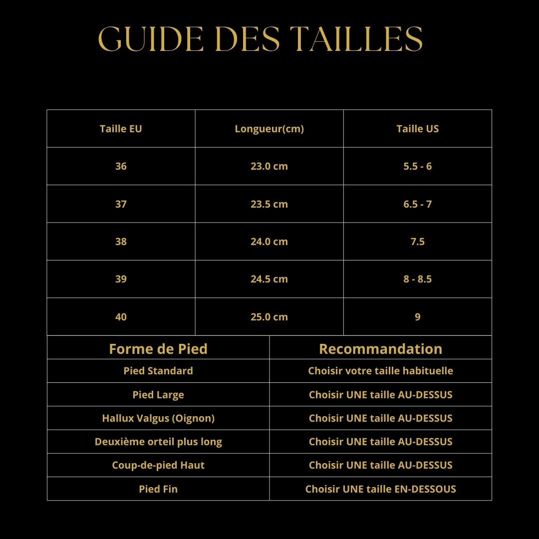 Talons haut à plateforme