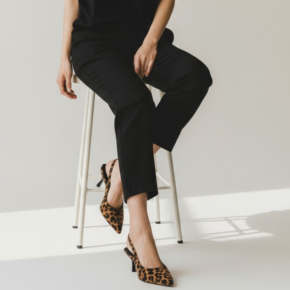 Chaussures de soirée léopard