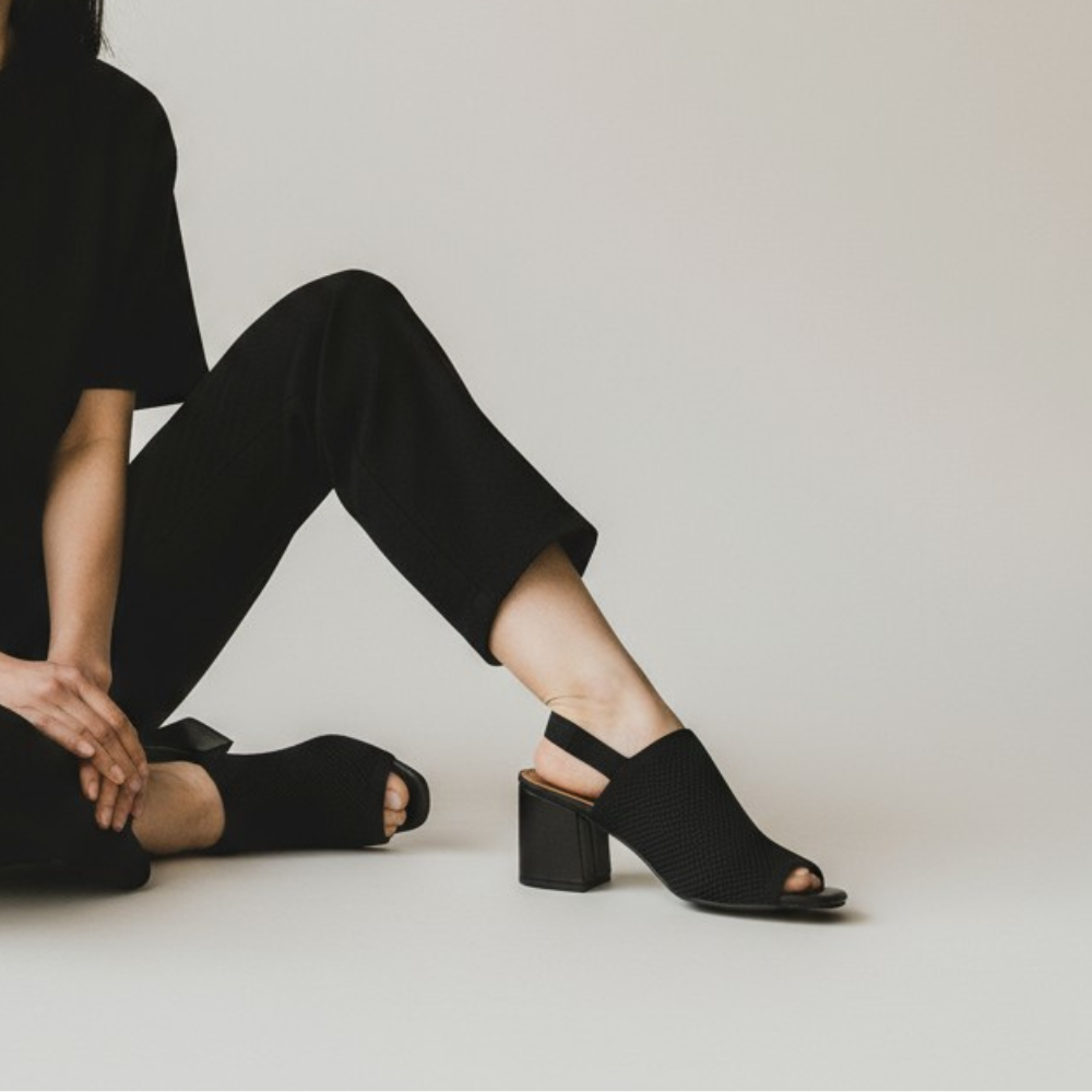 Talons noirs mode femme