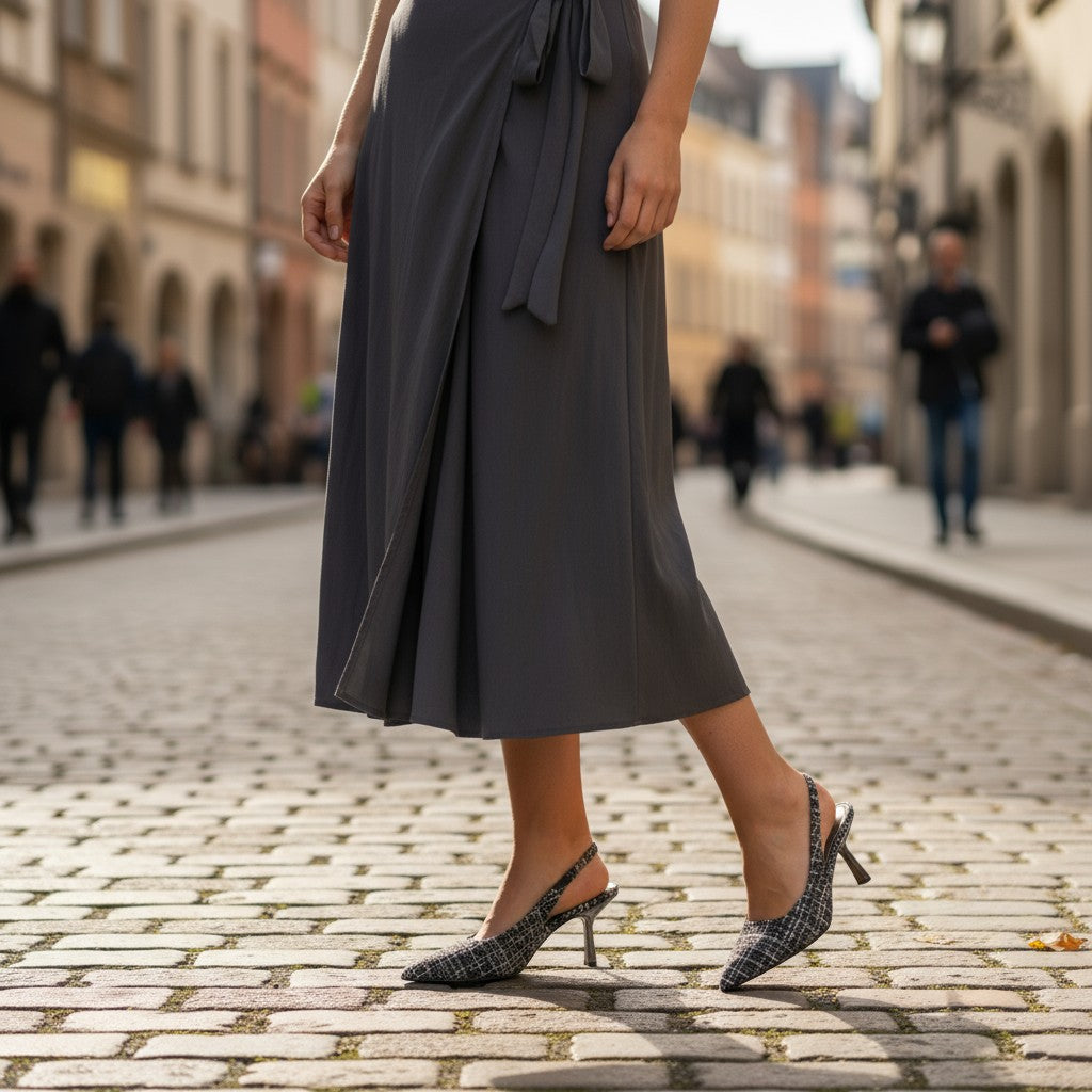 Escarpins noirs de soirée