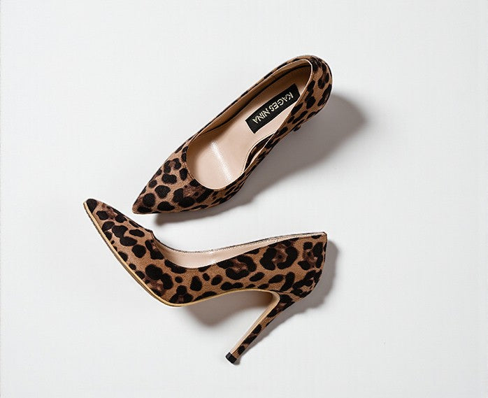ESCARPINS LEOPARDS