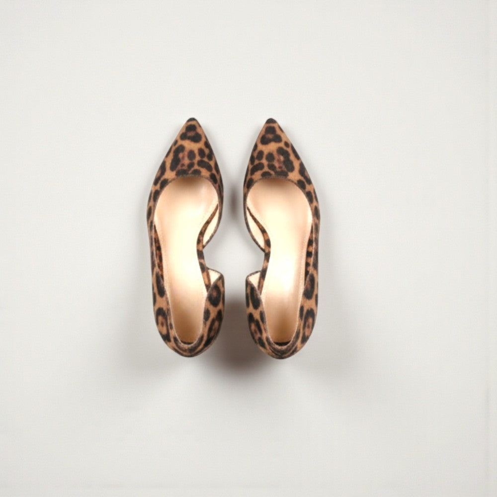 Chaussures léopard élégantes