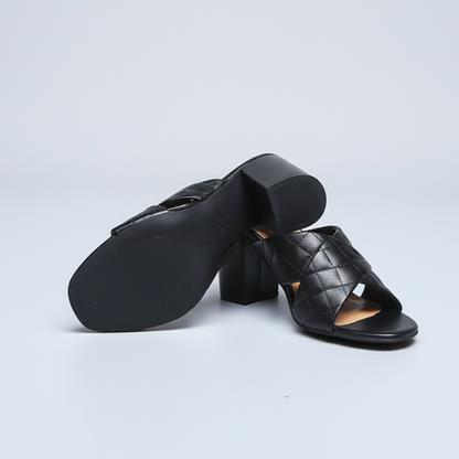 Talons noirs confortables