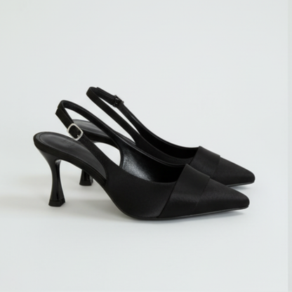 Chaussures noires élégantes à bride