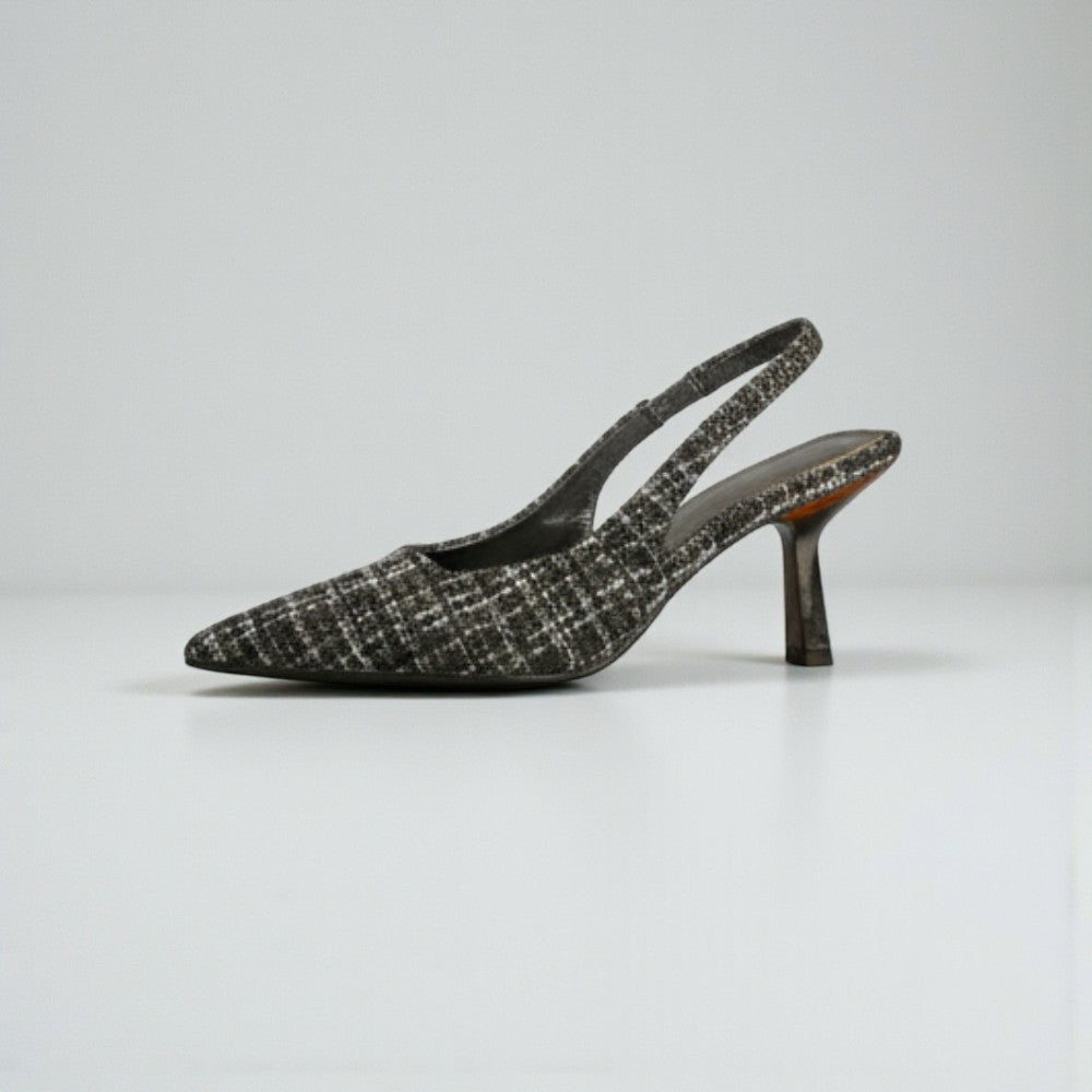 Escarpins slingback noirs femme