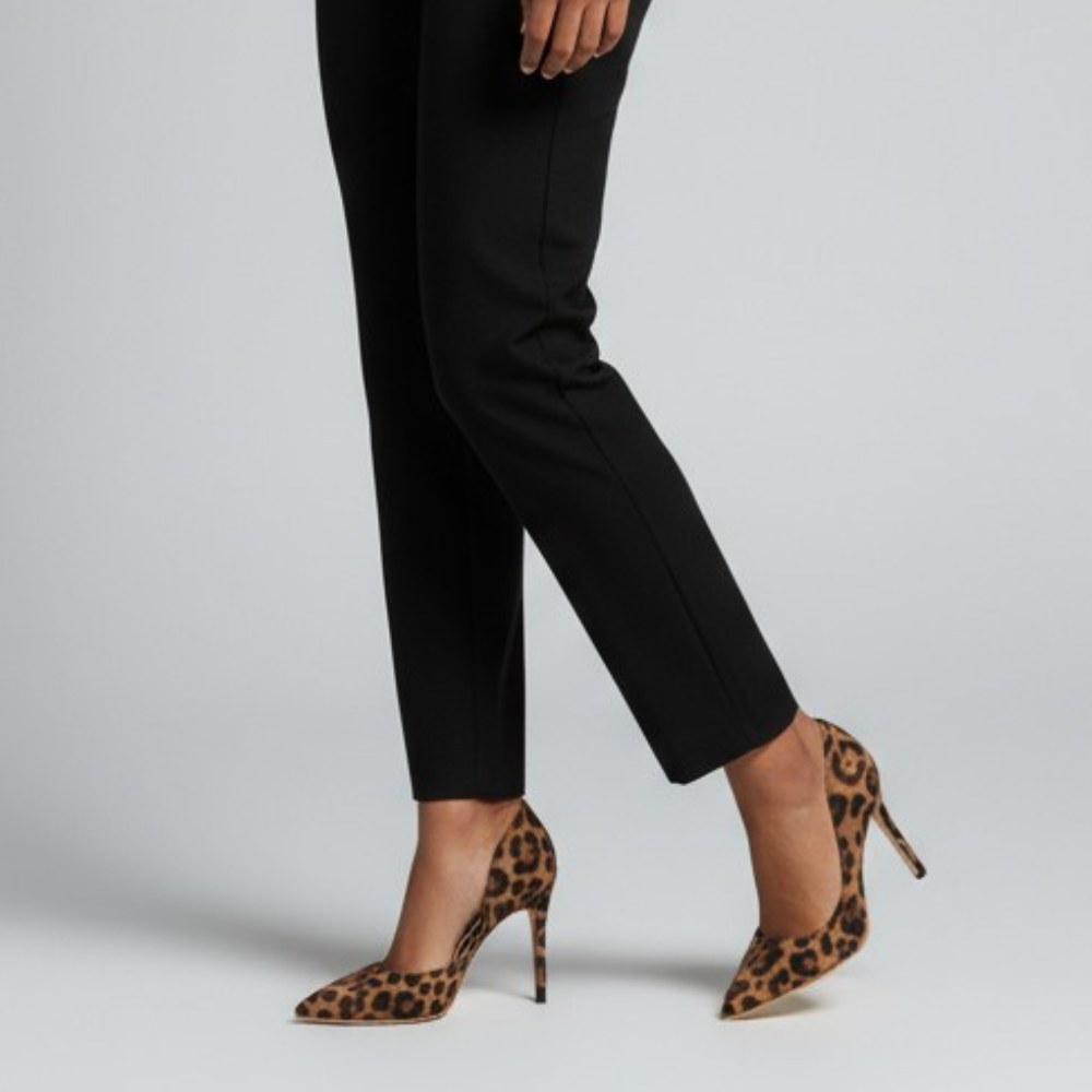 Talons hauts imprimé léopard