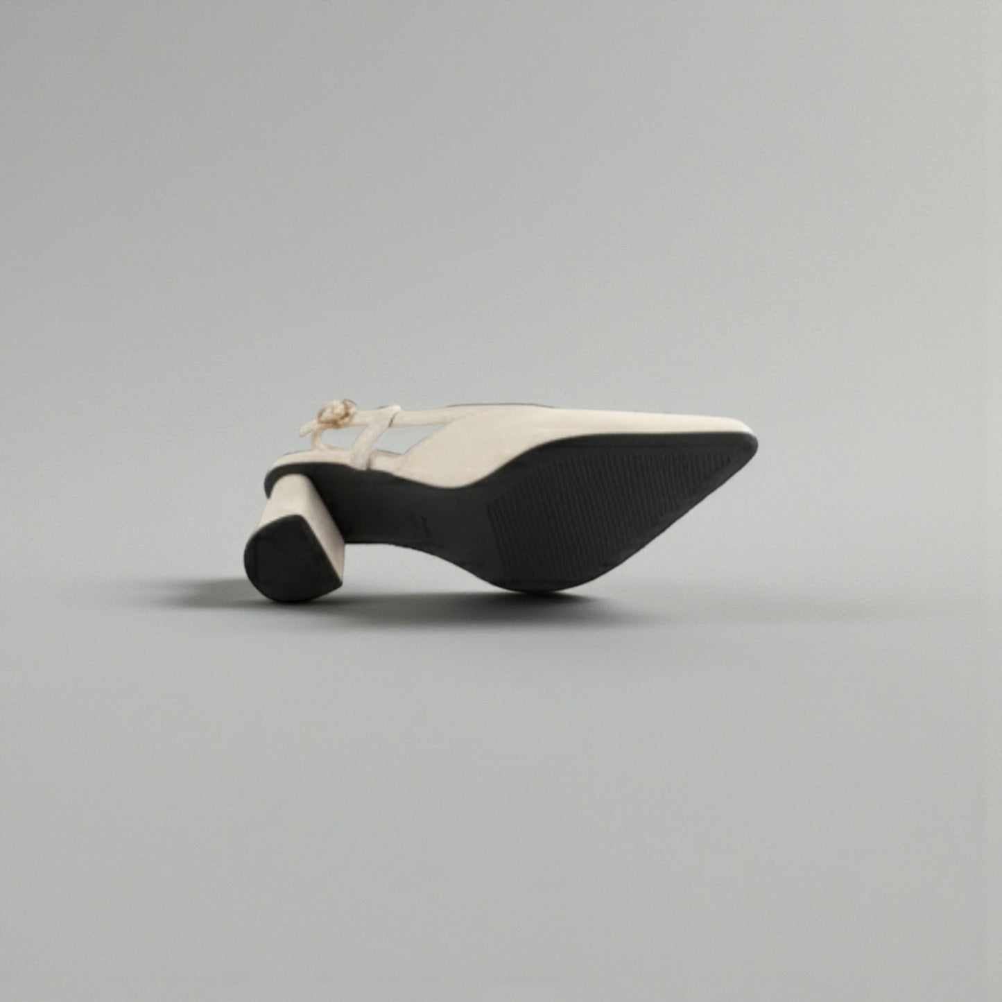 Slingbacks blancs mode femme