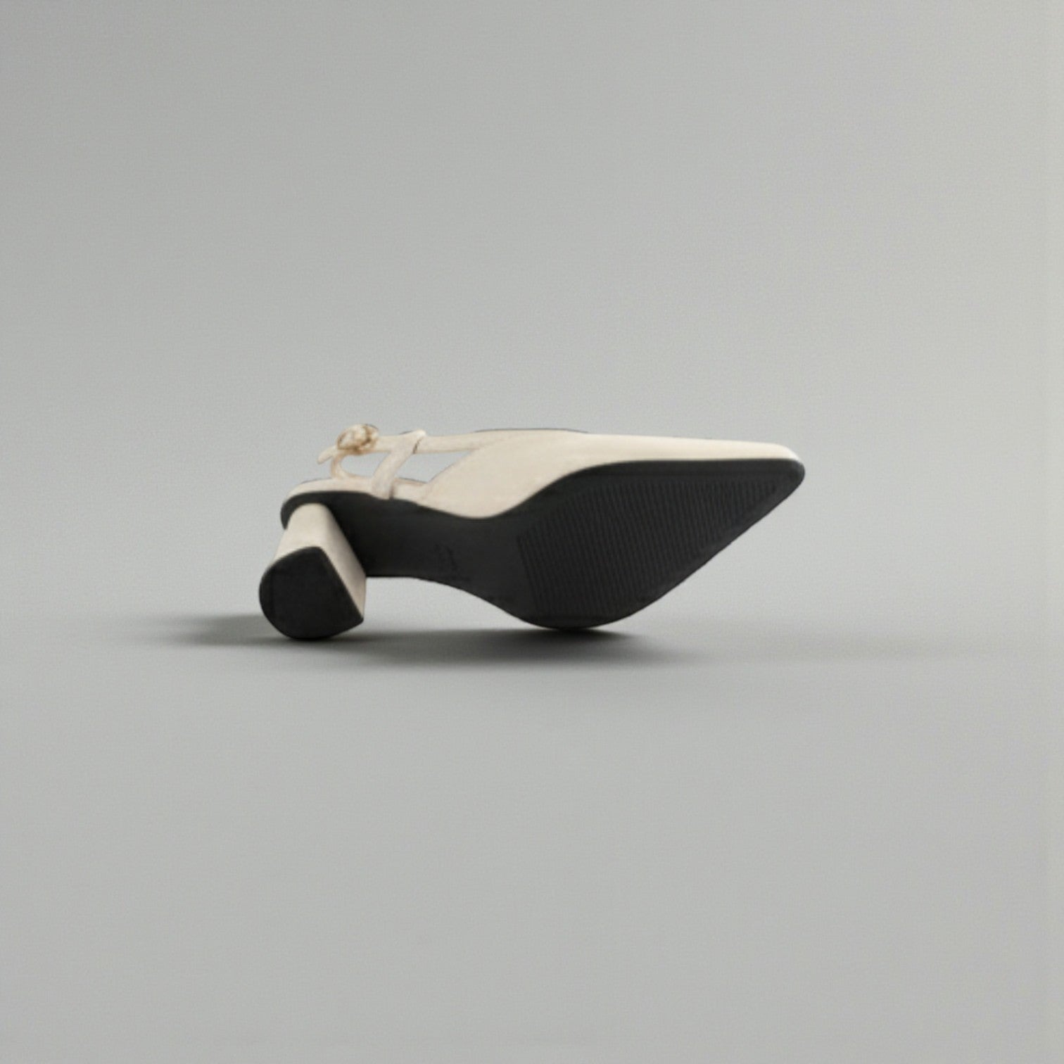 Slingbacks blancs mode femme