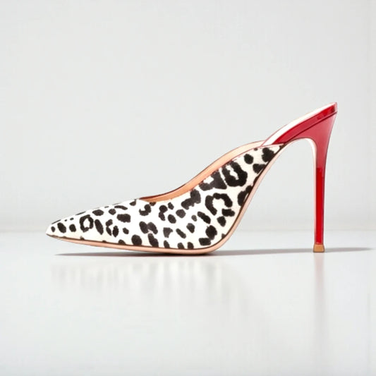 mules à talon aiguille