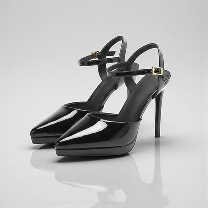 talons noirs plateforme