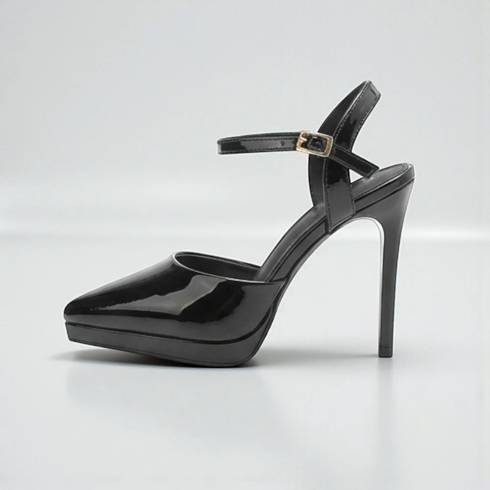 talons hauts noirs femme