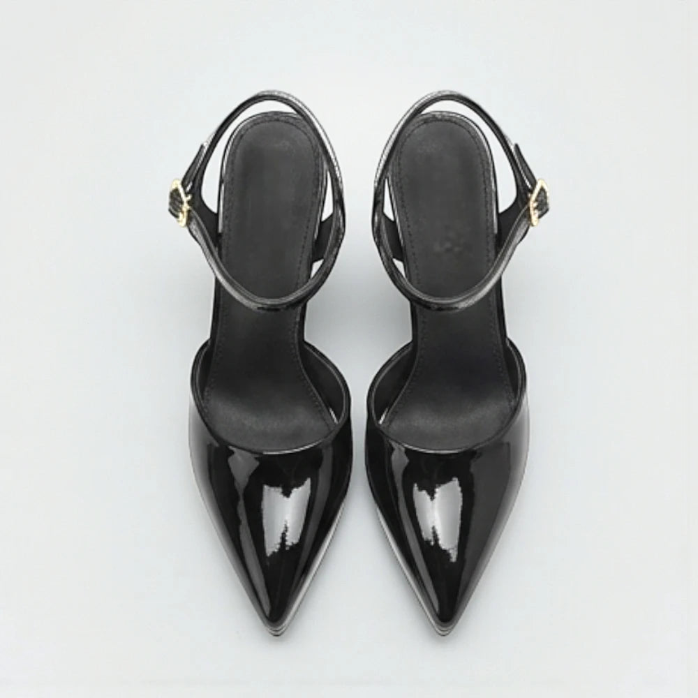 escarpins plateforme noirs