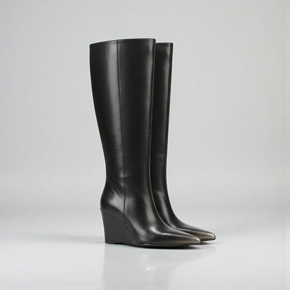 Botte compensée noire