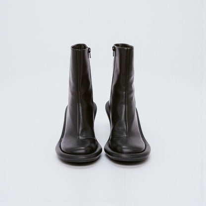 Bottines noires à talons