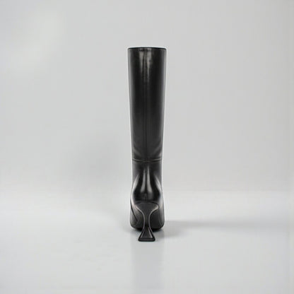 Bottes hautes femme noir