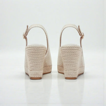 Talons compensés espadrille