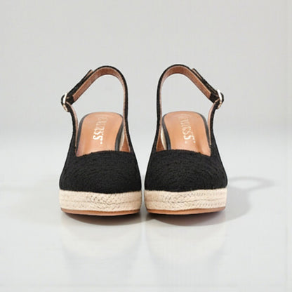 Talons compensés espadrille